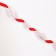 Plastic tape with glitter "Tiffany", 1.2cm x 45m, red