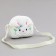 Children's bag "Bunny with a bow", 20 cm, white color