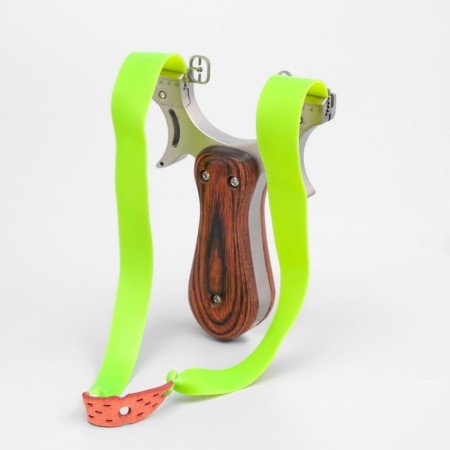 A slingshot with a wooden pen and sight, mix-2