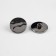 A set of buttons on the leg, d = 25 mm, 5 pcs, black gloss color