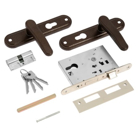 Cut Lockland RD008, with a handle, brown color-2