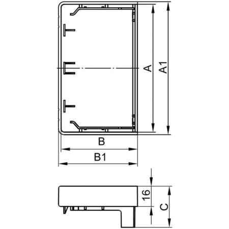 DKC LAN, 80x60 mm, 00872 cable capable-1