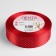 Satin ribbon "Golshek", 25 mm × 23 ± 1 m, color red No. 026