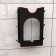 Holder for polishing cars, wall, black