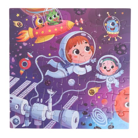 Puzzles 4 in 1 “Cosmic Adventure”, 25, 36, 49, 64 elements-11