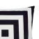 Pillowcase decorative Ethel Geometry "Squares" 40x40 cm, velor