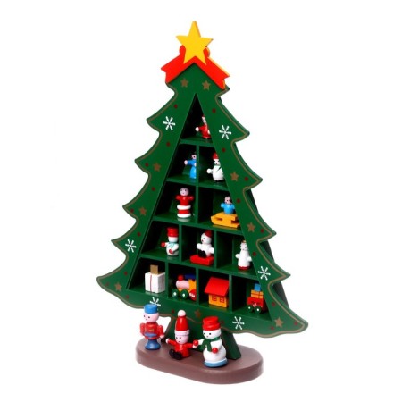 New Year. Souvenir "Christmas tree with cells for gifts", 26 × 30 cm-4