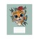 Notebook of 12 sheets in the Tiger City line, cover coated cardboard, offset unit, mix