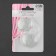 Picking for curtains “Circle with patterns”, D = 3.7 cm, white color