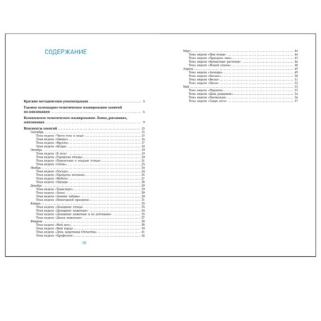 Application with children. From 4 to 5 years. Summaries of classes. Koldin D.N.-4
