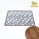 ALRUARE RAVING RASE, Bilateral (fleece+rattan), 65 x 50 cm, gray