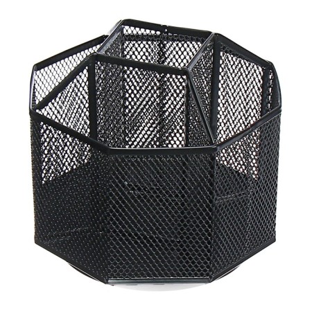 Chancellular accessories stand Calligrata, 5 departments, mesh, metal, black