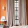 Set of curtains "Buddy", size 140 x 270 cm - 2 pcs, picking up - 2 pcs, brown