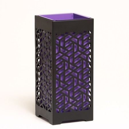 Sadovo-park urn "TRES" 44 l, 30 x 30 x 70 cm, case 2 mm, tank 0.5 mm