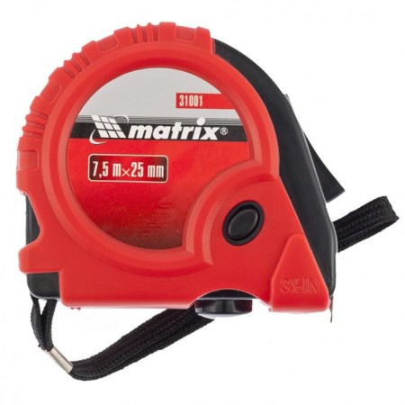 Roulette Matrix Rubber 31001, Torned case, 7.5 m x 25 mm 25 mm