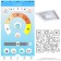 Multi-Space chandelier, 198W LED, 2700-6500K, 9700LM, white color
