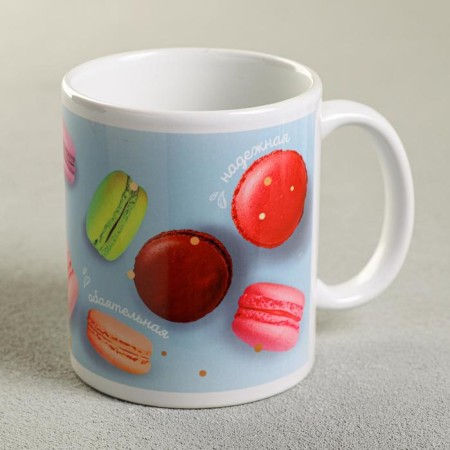 Sublimation Circle "Catherine" 320 ml, with application-2