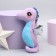 Soft toy "Sea Horse", purple color