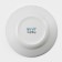 Deep plate AVVIR "Regal", 450 ml, d = 20 cm, glass ceramic, white color