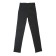 Pants for girls, height 140 cm, black-gray color