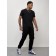 Cargo jeans, size 44-46, black color
