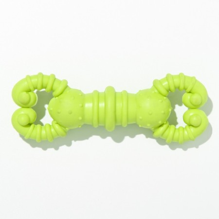 Rubber toy for a toy "Gantel-crab", TPR, 11.5 x 2 cm, yellow-1