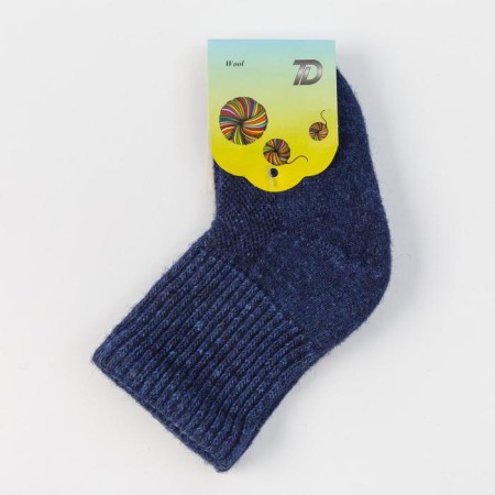 Nosk children from Mongolian wool, blue color, size 18-20 cm (5)-2