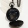 The clock is pocket, musical "Cosmos", quartz, d dial-5.9 cm, chain L-36.5 cm