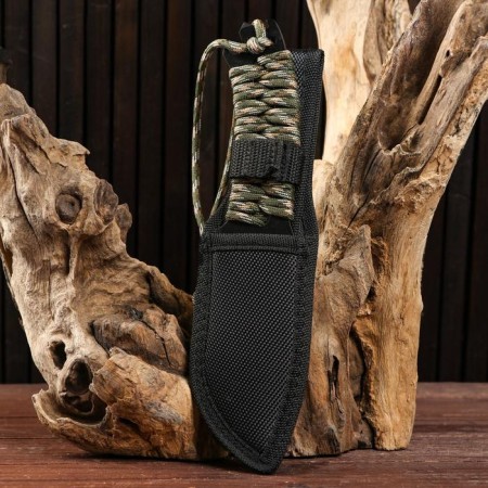 Throwing knife "Army" 23cm, blade 120mm/3.4mm, with a stroporem, khaki-5