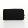 Cosmetic bag with lightning, black color