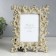 Photo frame Polystone 10x15 cm "Corals and shells" Light gold 23.5x19 cm