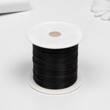 Biser fishing line d 0.4 mm*30 m in a skein, black