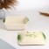 Baking capacity "Tetra with a lid" 2.5l / 29x24x11.5cm, peas