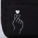 Backpack school youth Like, 29x12x37 cm, lightning department, external pocket, black color