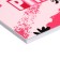 Lowed A6 Planning, with opened sheets, 50 sheets, gluing, soft cover, Pink Style