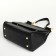 Women's bag on magnet Textura, small size, black color