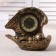 Table Kamine watch "Sleeping Angel", 20 cm, gold