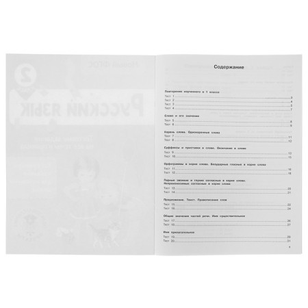 Russian language. Grade 2. Test tasks for all topics and rules. Sorokina S.P.-2