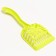 Figure scoop "Cat" with an ergonomic pen, 28 x 10 cm, green