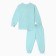 Pajamas for a girl, mint color, height 98 cm