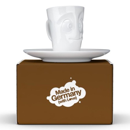 Coffee cup with a saucer TASSEN TASTY, 80 ml, white color-2