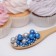 Sprinking confectionery with a soft center "Brill": blue, silver, 50 g