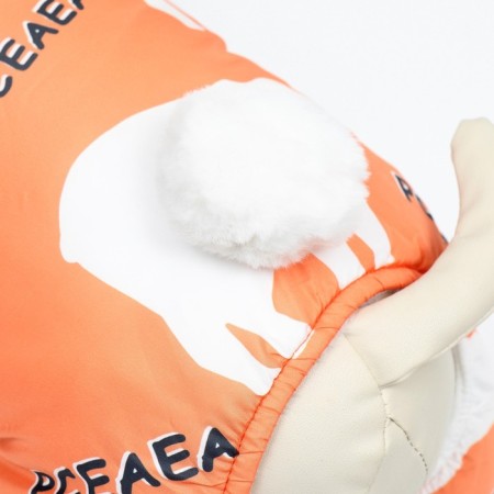 Assumes "Shtilyaga", size XS (DS 21 cm, Osh 25 cm, og 35 cm) white/orange-5