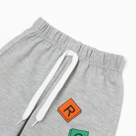 Set for a boy (T -shirt/shorts), blue color, height 110cm-4