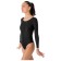 A swimsuit for gymnastics and dancing Grace Dance, p. 42, black color