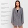 Women's jacket Minaku: classic color gray, rr 46-48