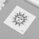 Tattoo on the body Black "Esoteric" set 10 pcs 6x6 cm