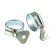 Chervyerki sibrtekh, d = 19-29 mm, a width of 12 mm, galvanized, with metal. key, 2 pcs.