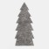 Envelope for table objects "Christmas tree" 11x25 cm, 100% p/e, felt