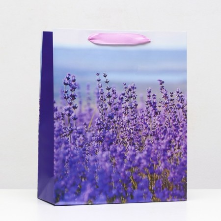 Laminated "Field Flowers" package 26 x 32 x 12 cm